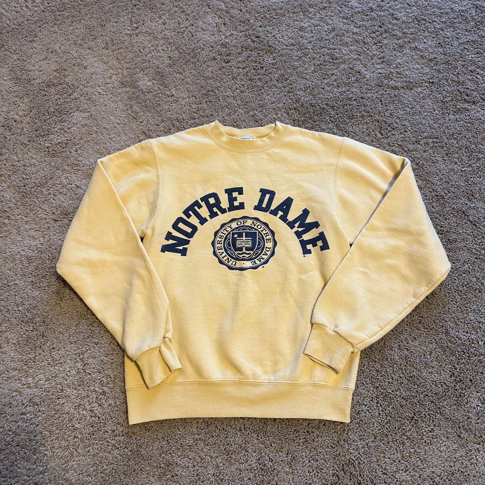 CHAMPION Vintage Notre Dame Crewneck